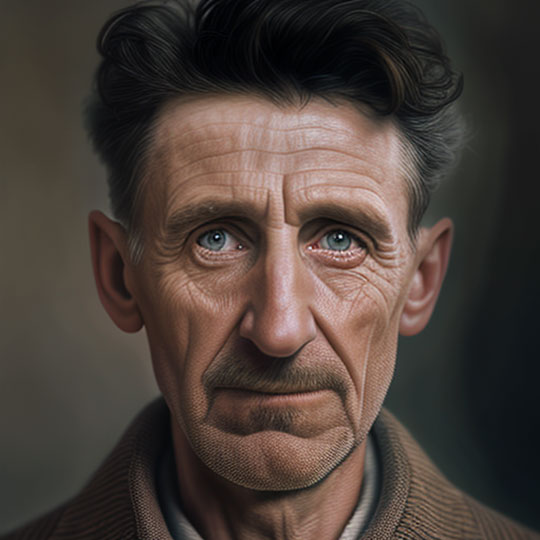Portrait-George-Orwel