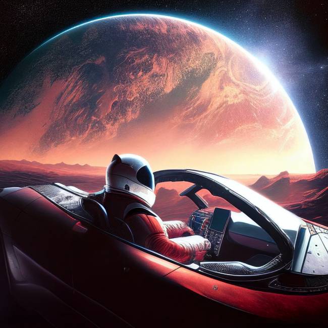 Spacex-elon-Musk-Tesla-espace